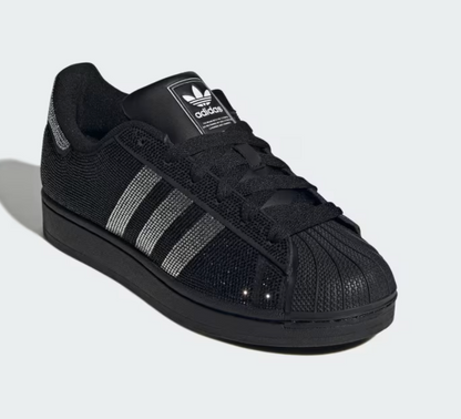 Superstar II “Rhinestone Black Silver”