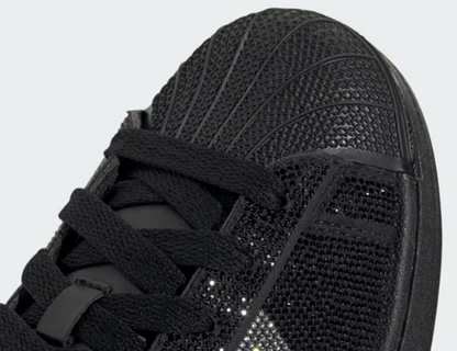 Superstar II “Rhinestone Black Silver”
