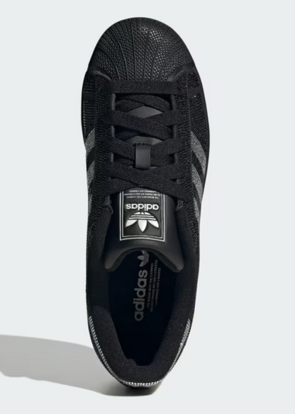 Superstar II “Rhinestone Black Silver”